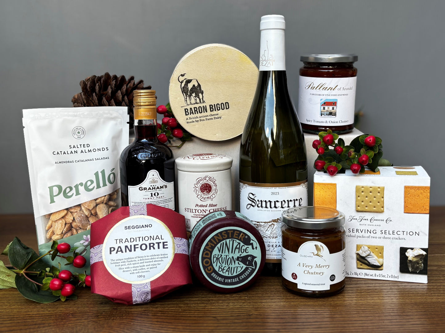 The Pallant Wine & Cheese Christmas Box
